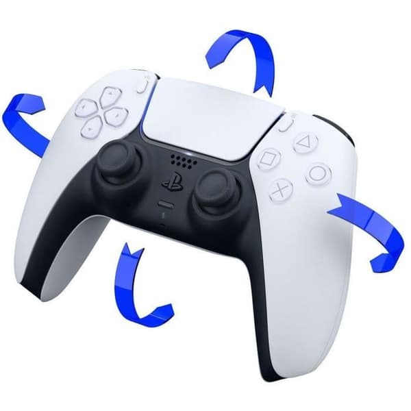 DualSense™ trådlös handkontroll - Vit I PS5 och PC