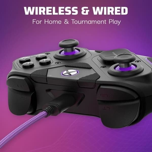 Trådlös handkontroll - Pro BFG - PC, Xbox One och Series X|S - PDP - Anpassningsbara knappar och joysticks - Svart
