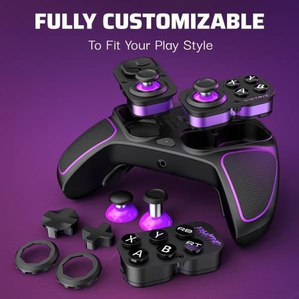Trådlös handkontroll - Pro BFG - PC, Xbox One och Series X|S - PDP - Anpassningsbara knappar och joysticks - Svart