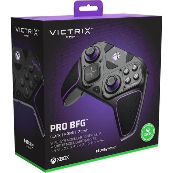 Trådlös handkontroll - Pro BFG - PC, Xbox One och Series X|S - PDP - Anpassningsbara knappar och joysticks - Svart