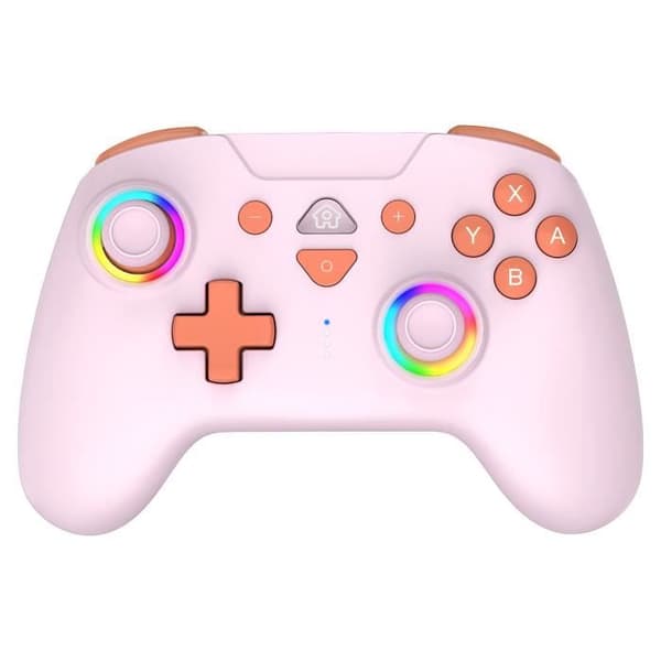 Spelkontroll - SUBSONIC - RGB LED - Trådlös - Rosa - Nintendo Switch