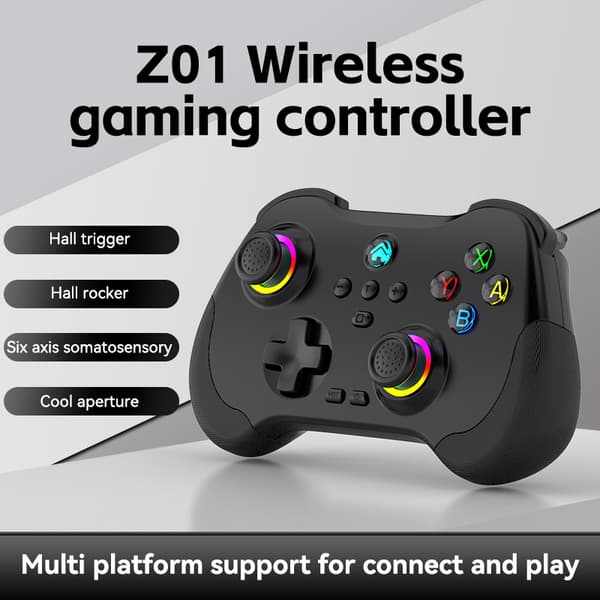 INF Z01 Mobil Spilcontroller til Flere Platforme Sort