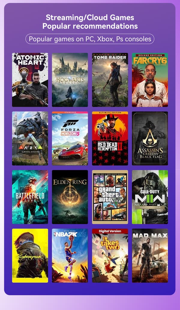 INF D8 Trådløs Strækbar Gamepad til Telefoner og Tablets Grå