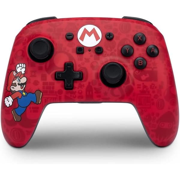 Spelkontroll - POWER A - Nintendo Switch - Röd - Trådlös - 30 timmars batteritid