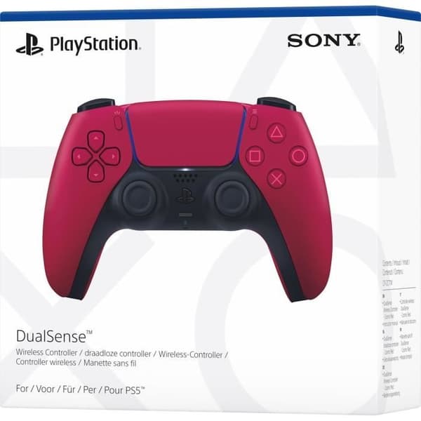 DualSense™ trådlös handkontroll - Cosmic Red I PS5 och PC