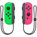 Miniatyrbild 2 av 2: Ett par Neon Green &amp; Neon Pink Joy-Con-kontroller för Nintendo Switch