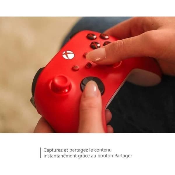 Spelkontroll - Xbox - Trådlös - Röd
