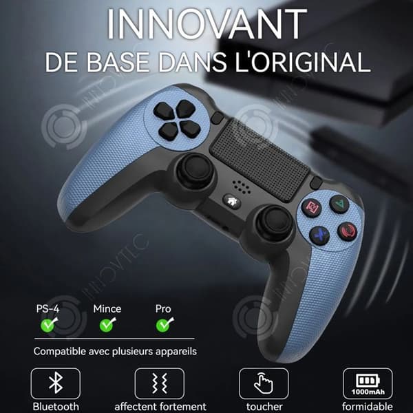 INN Spelkontroll 350g abs Trådlös spelkontroll Bekväm att hålla Dynamisk sexaxlig detektion Bluetooth-överföring