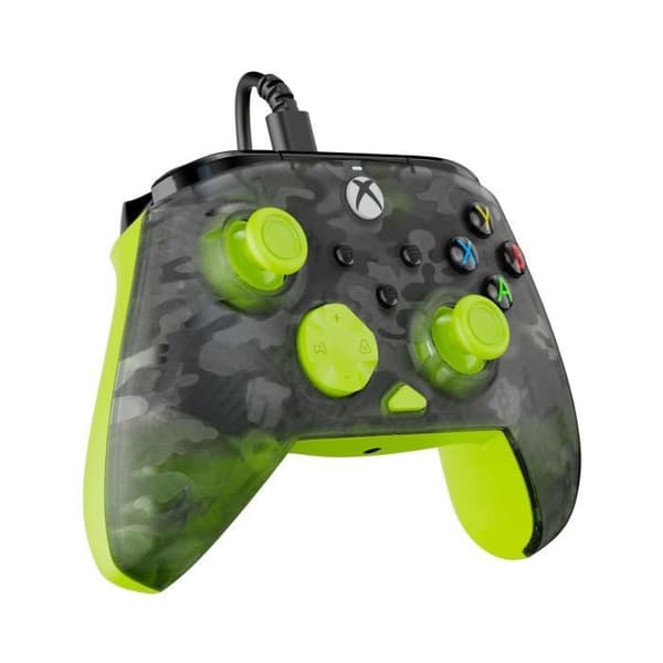 Spelkontroll - Xbox Series X|S, Xbox One och PC - Rematch Core - RGB - Trådad - Svart / Gul Kamouflage - TURTLE BEACH