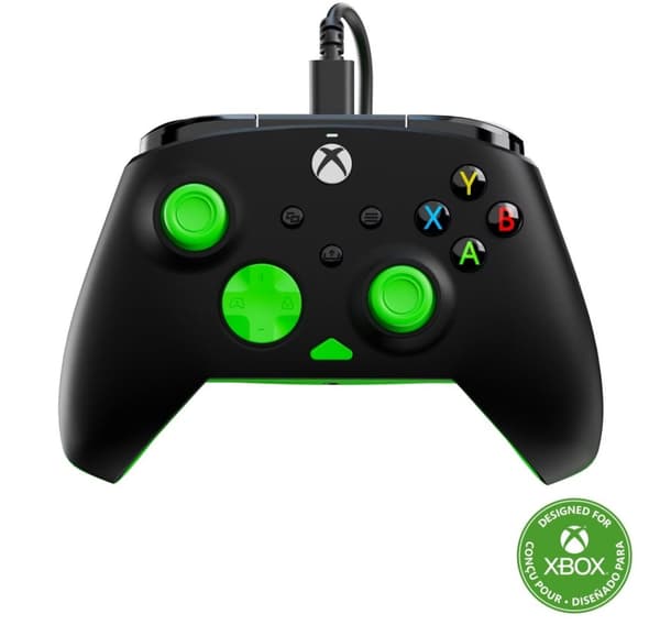 Turtle Beach spiller Rematch Core Xbox, sort/grøn
