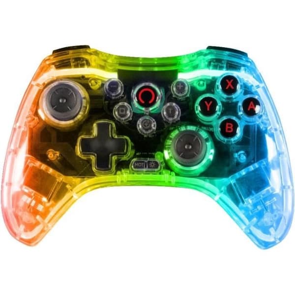 Konix - Trådlös Crystal-spak Nintendo Switch, Switch OLED, PC och PS4