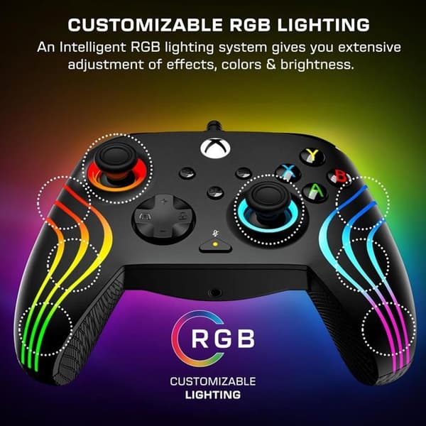 Manette med sladd Turtle Beach Afterglow Wave för Xbox Series XS, Xbox One och Windows