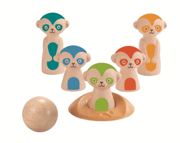 Plan Toys - Surikat Bowling