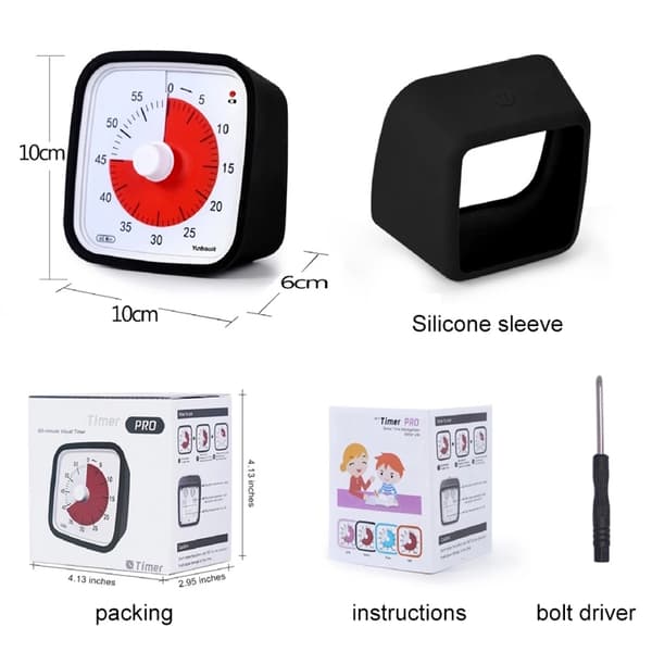 Visuell Timer för Klassrum & Barn - 60 minuter