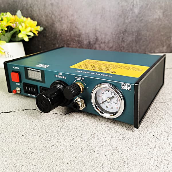 Digital limdispenser, programmerbar timer, præcisionskontrol, kompakt design