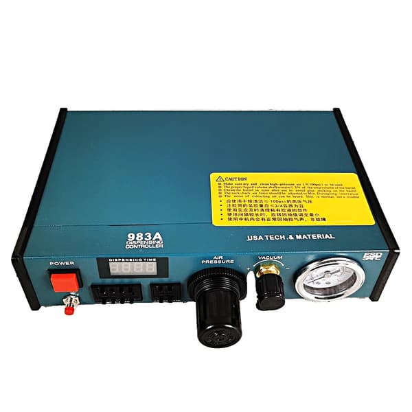 Digital limdispenser, programmerbar timer, præcisionskontrol, kompakt design