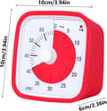 Miniatyrbild 3 av 7: OBOSOE Visuell Timer för Klassrum & Barn - 60 minuter,Justerbar Volym, 10x10 cm