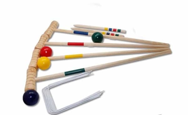 Krocket Set — 4 Spelare