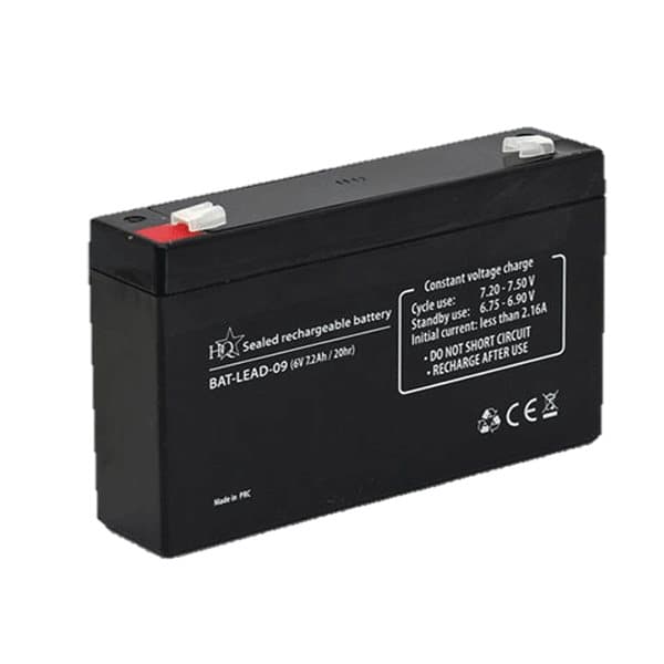 Uppladdningsbart Blygelbatteri 6V 10Ah