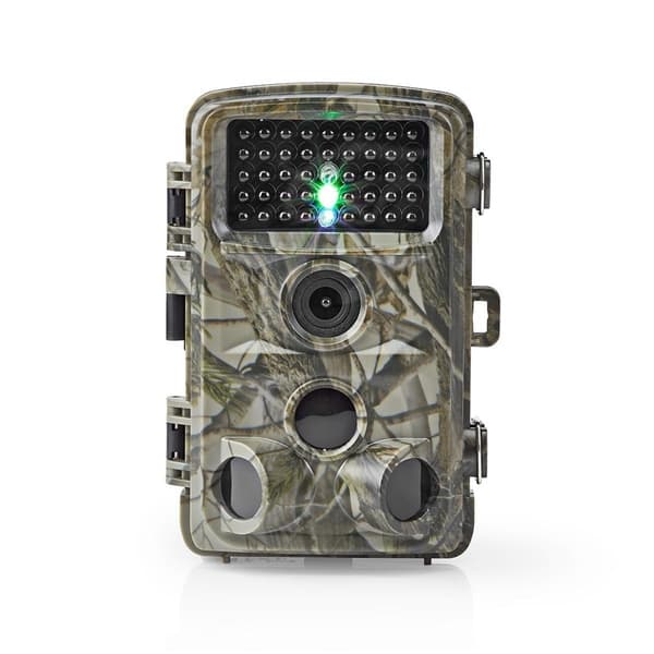 Nedis Wildlife Kamera | 1080p@30fps | 24.0 MPixel | 5 MPixel CMOS | IP66 | Svart No-Glow IR | Nattsyn | Betraktningsvinkel: 90 ° | Bevegelsessensor |