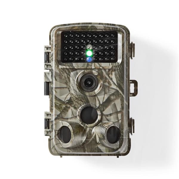 Nedis Wildlife Kamera | 1080p@30fps | 24.0 MPixel | 5 MPixel CMOS | IP66 | Svart No-Glow IR | Nattsyn | Betraktningsvinkel: 90 ° | Bevegelsessensor |