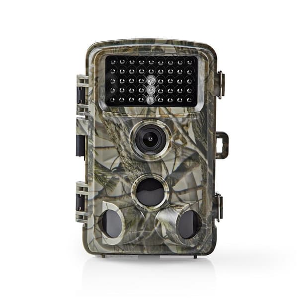 Nedis Wildlife Kamera | 1080p@30fps | 24.0 MPixel | 5 MPixel CMOS | IP66 | Svart No-Glow IR | Nattsyn | Betraktningsvinkel: 90 ° | Bevegelsessensor |