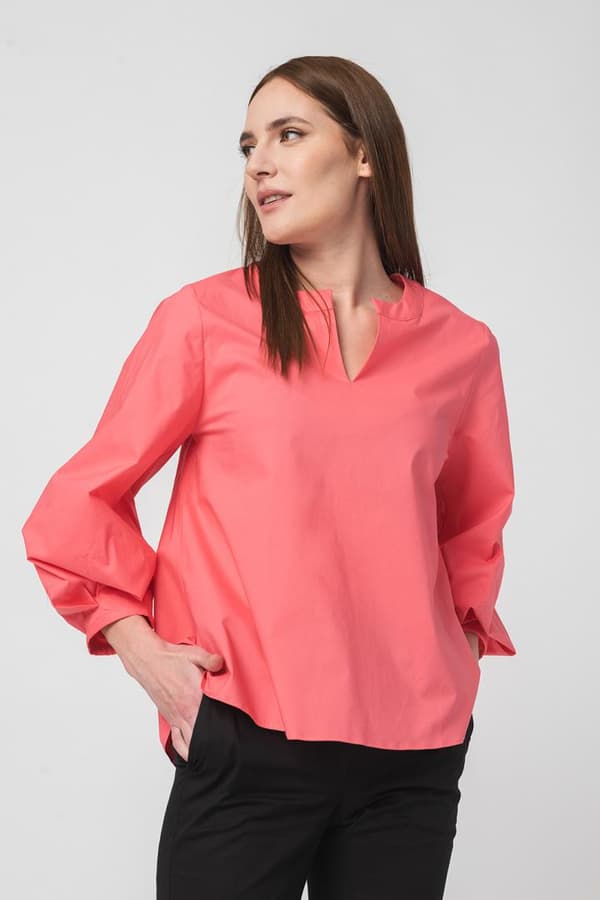 CAMASA CASUAL FEMEI DARK PINK XS
