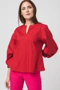 Miniatyrbillede 4 af 6: CAMASA CASUAL FEMEI RED S