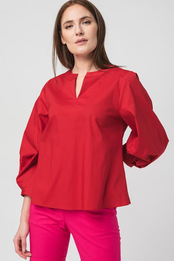 CAMASA CASUAL FEMEI RED S