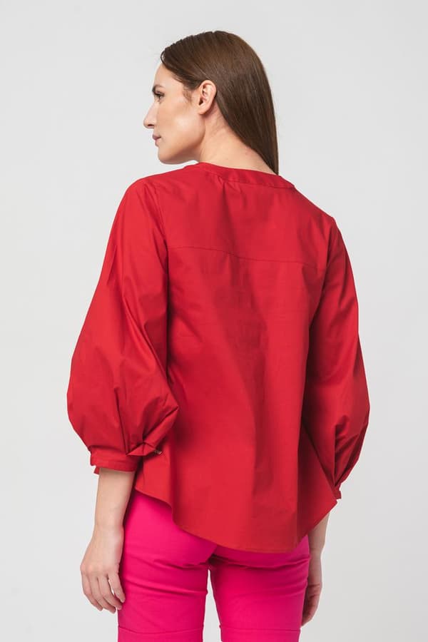 CAMASA CASUAL FEMEI RED S