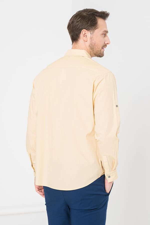 CAMASA CASUAL BARBATI BEIGE XXL