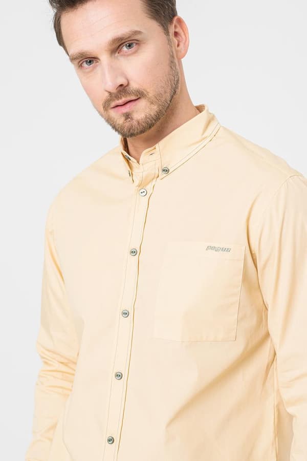 CAMASA CASUAL BARBATI BEIGE XXL