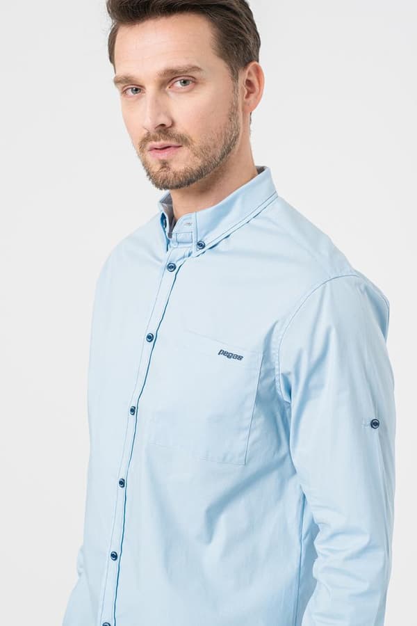 CAMASA CASUAL BARBATI LIGHT BLUE M