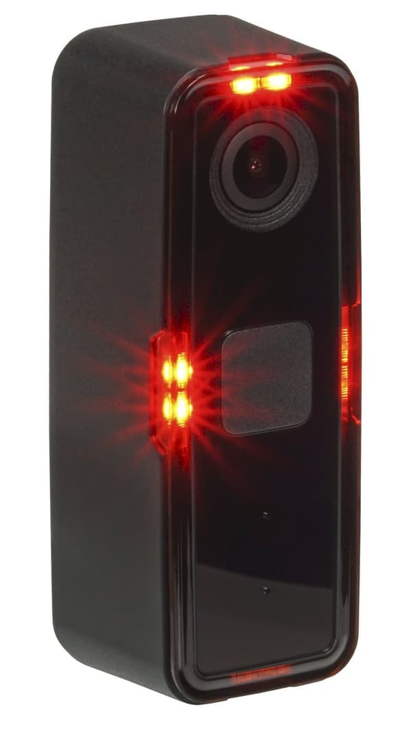 Alpine Alps Alpine - Smart sykkelkamera sykkelsikkerhetssystem RS 1000 Black