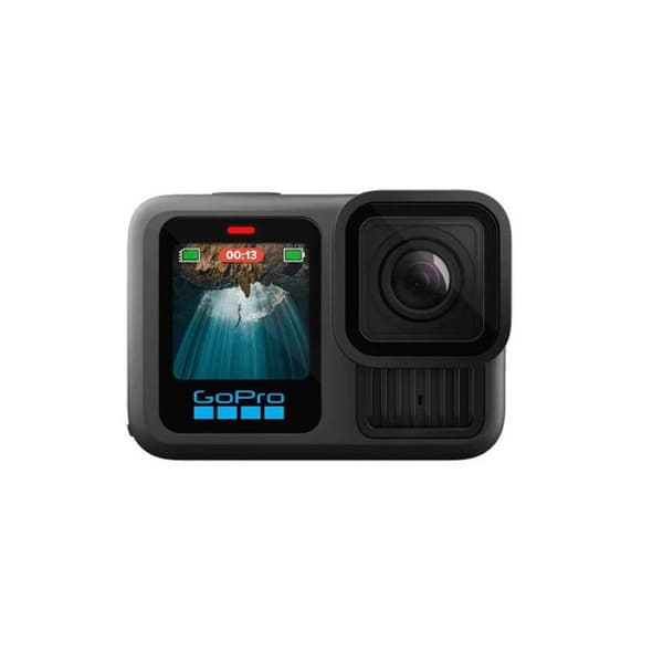 Sportkamera - GoPro - HERO 13 Black - Vattentät - 5.3K60 video - Kompatibel med HB-objektiv musta