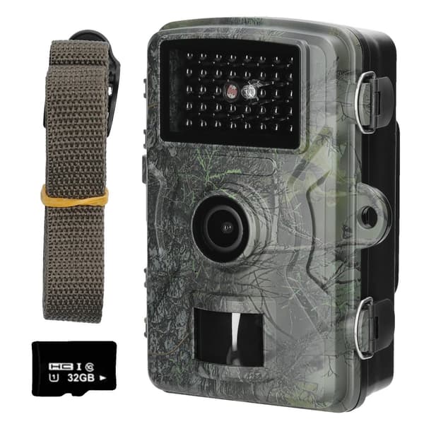 Trailkamera, 16MP opløsning, IP66 vandtæt,A