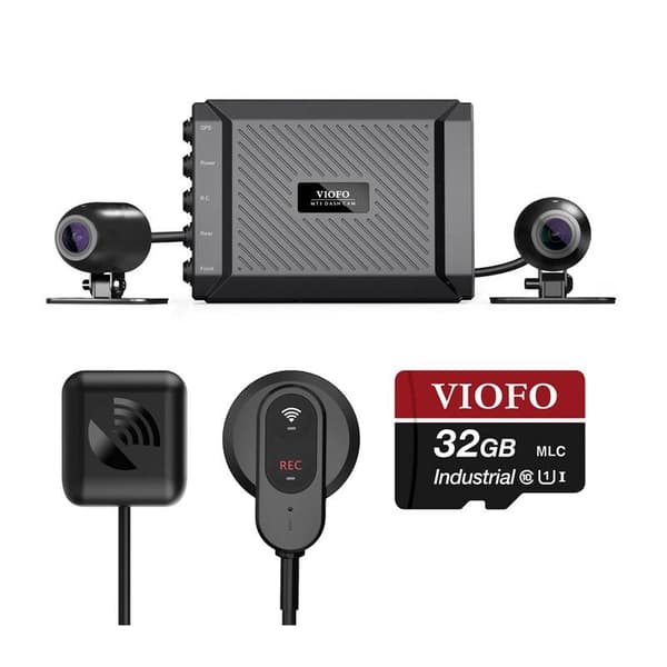 VIOFO MT1 1080p WiFi, GPS-motorcykelkamera