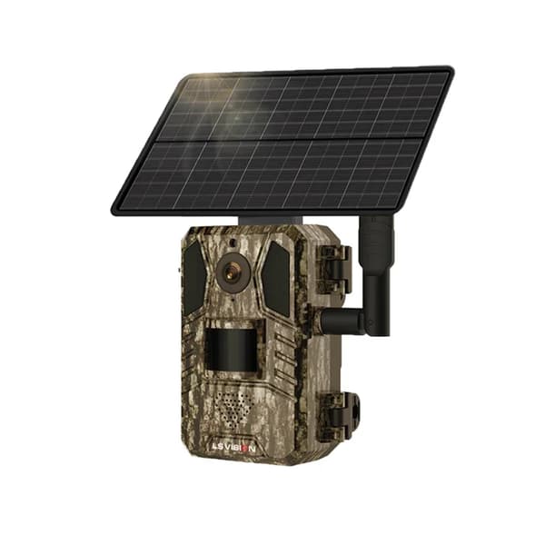 4G Aurinkoenergialla toimiva riistakamera, 14MP resoluutio, vedenpitävä IP66,Vain kamera