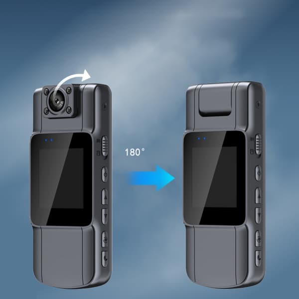 INF Høyoppløselig Clip-On Kroppskamera 4K WIFI M11-2 med 32G TF