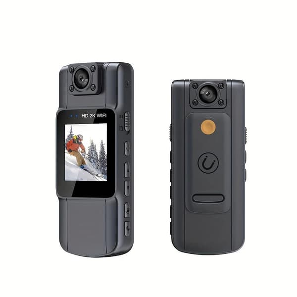INF Høyoppløselig Clip-On Kroppskamera 4K WIFI M11-2 med 32G TF