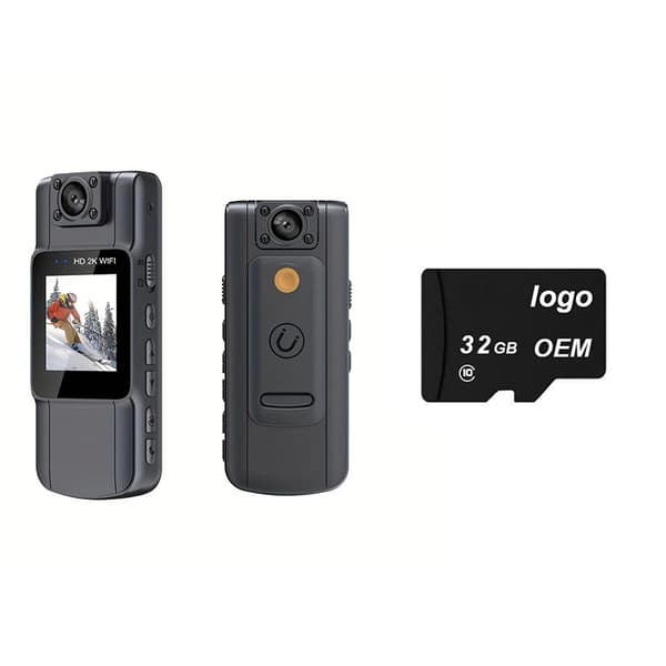 INF HD Clip-on Kroppskameraopptaker M11-1 med 32G TF-kort