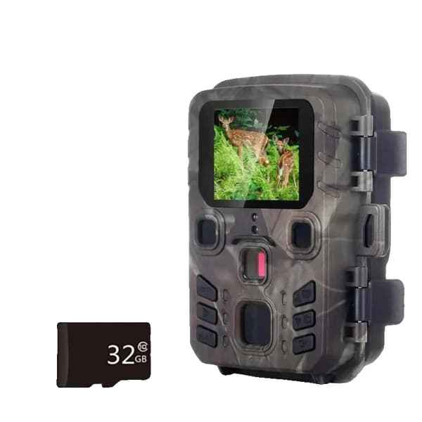 Polkukamera, 20MP valokuvan resoluutio, 1080P videolaatu,Vakio Versio 32GB