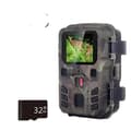 Miniatyrbild 1 av 2: MINI301 Utomhus Spelkamera, 20MP Foton, 1080P Video,WIFI Ver lägg till 32GB