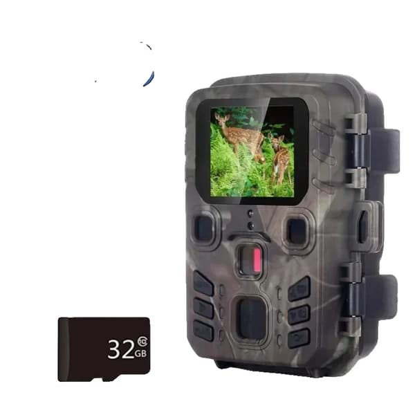 MINI301 Utomhus Spelkamera, 20MP Foton, 1080P Video,WIFI Ver lägg till 32GB