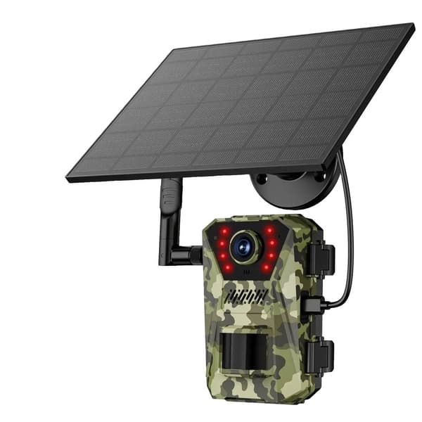 14MP Aurinkoinen Metsästysreittikamera, 940nm Infrapuna Yönäkö, Vesitiivis IP66,14MP Lisää 256GB