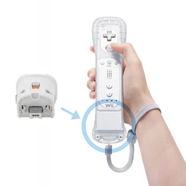 Motion Plus Adapter til Nintendo Wii Remote - Hvid