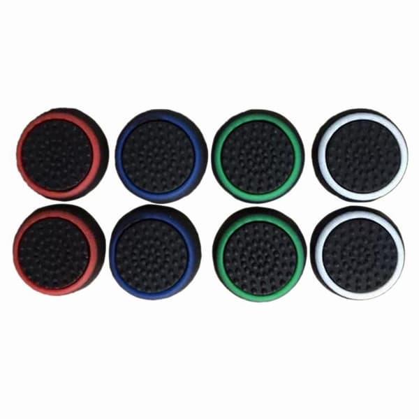 Silicone hat cover for PS4 and Xbox One, 4-pack - White Hvit Silicone hat cover for PS4 and Xbox One, 4-pack - White Hvit