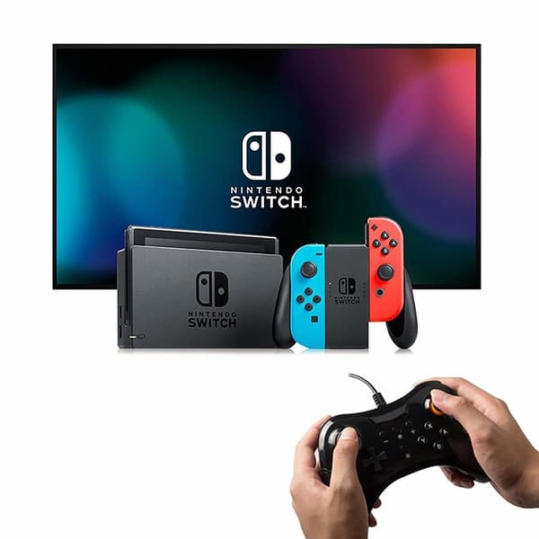 INF Trådad handkontroll för Nintendo Switch
