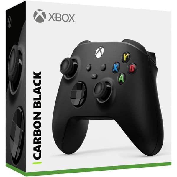 Trådlös Xbox Controller - Carbon Black - Svart - Xbox Series / Xbox One / PC