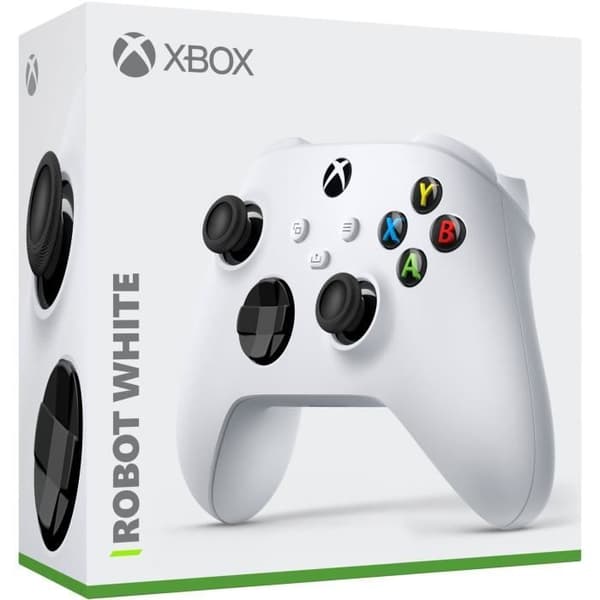 Nästa generations trådlösa Xbox Series Controller Robot Vit Vit Xbox Series / Xbox One / PC Windows 10 / Android / iOS